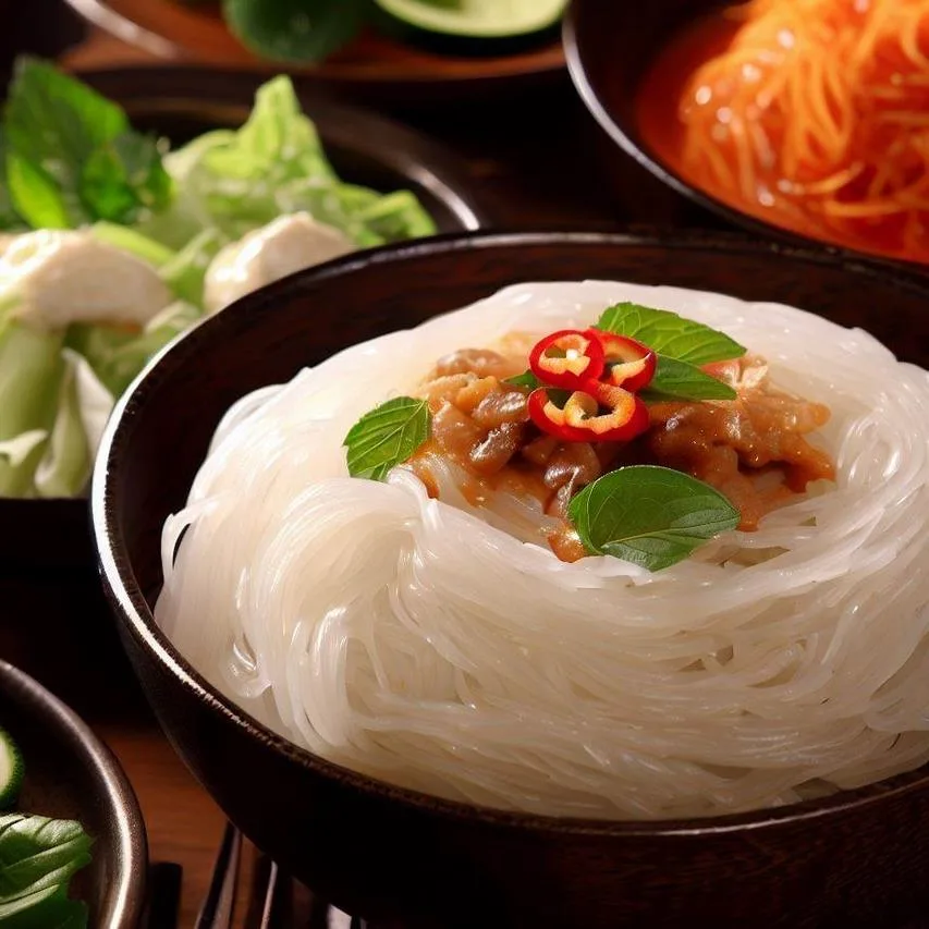 Dania z makaronem ryżowym: kreatywne przepisy i smakowite pomysły
