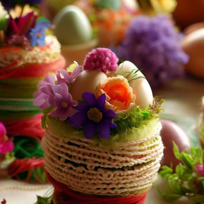 Dekoracja jajek faszerowanych