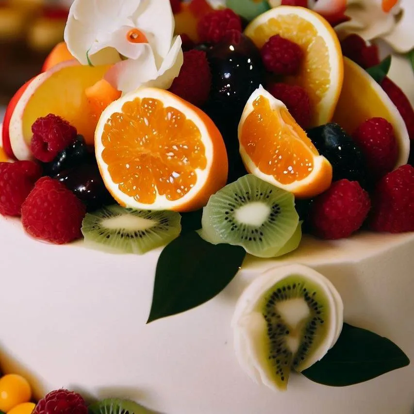 Dekoracja tortów owocami: kreatywne sposoby na zdobienie