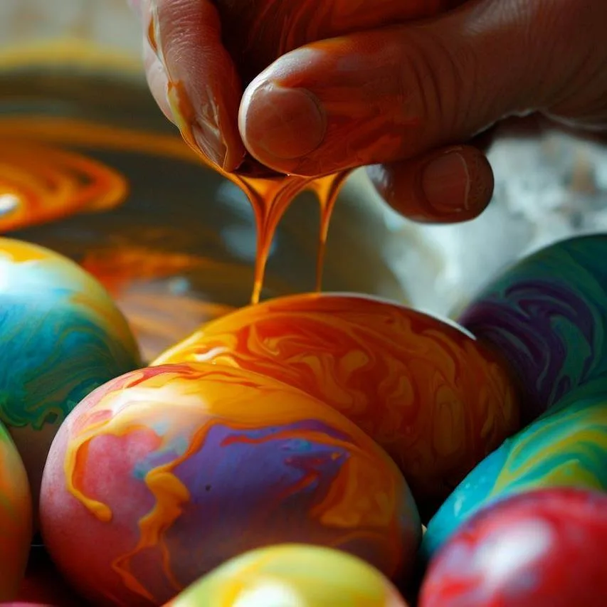 Farbowanie jajek: tradycja wielkanocnego ozdabiania