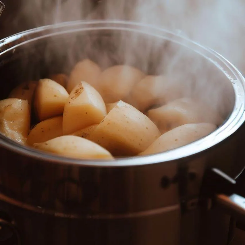 Gotowanie ziemniaków w szybkowarze