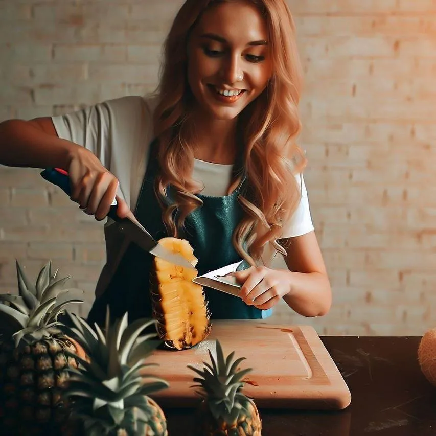 Jak kroić ananasa