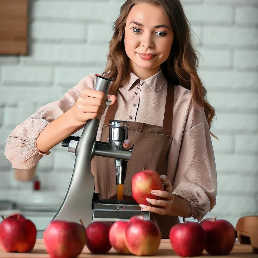 Jak wycisnąć sok z jabłek
