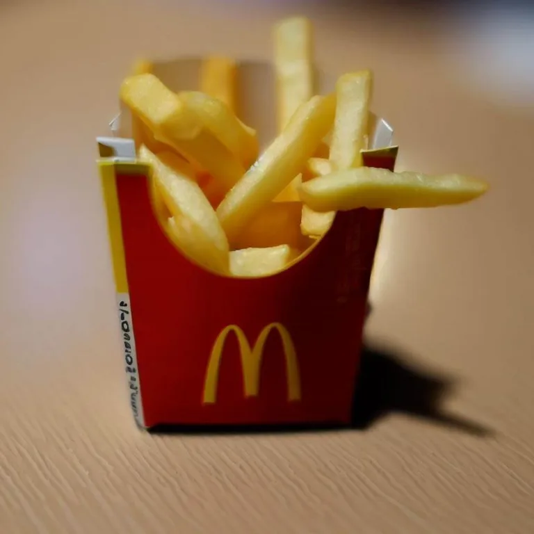 Male Frytki McDonald Cena