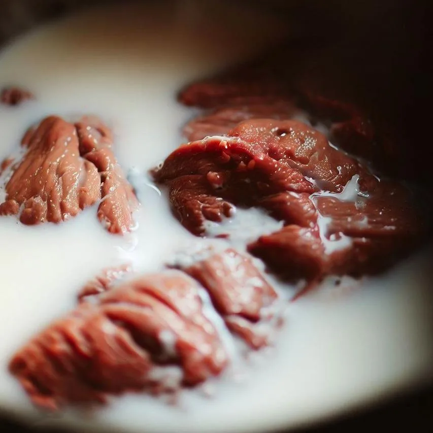 Moczenie Mięsa w Mleku: Sekretna Technika dla Wyjątkowego Smaku