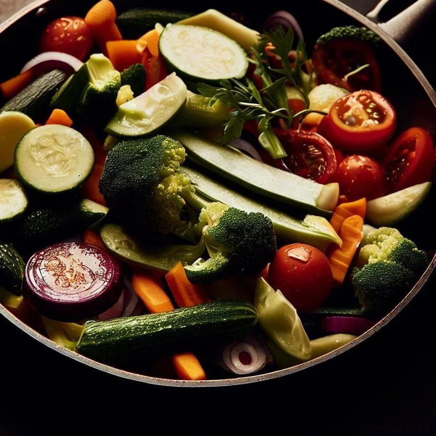 Warzywa na patelnię - wartość kaloryczna i przepisy